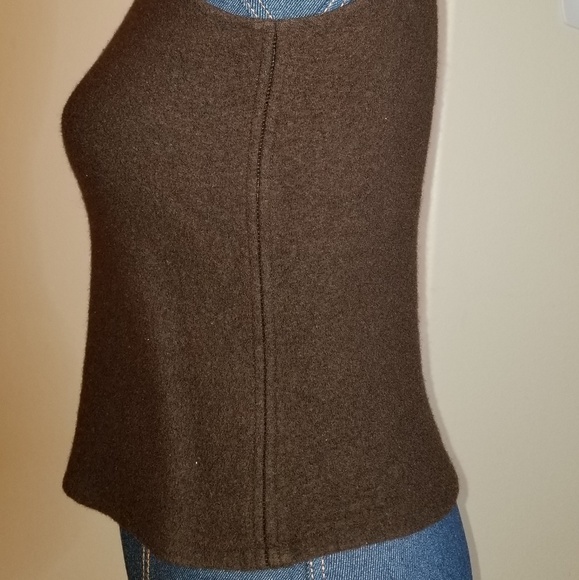 198 N W/O T XS Wool brwn Classiques Entier turtlnk - Picture 9 of 11